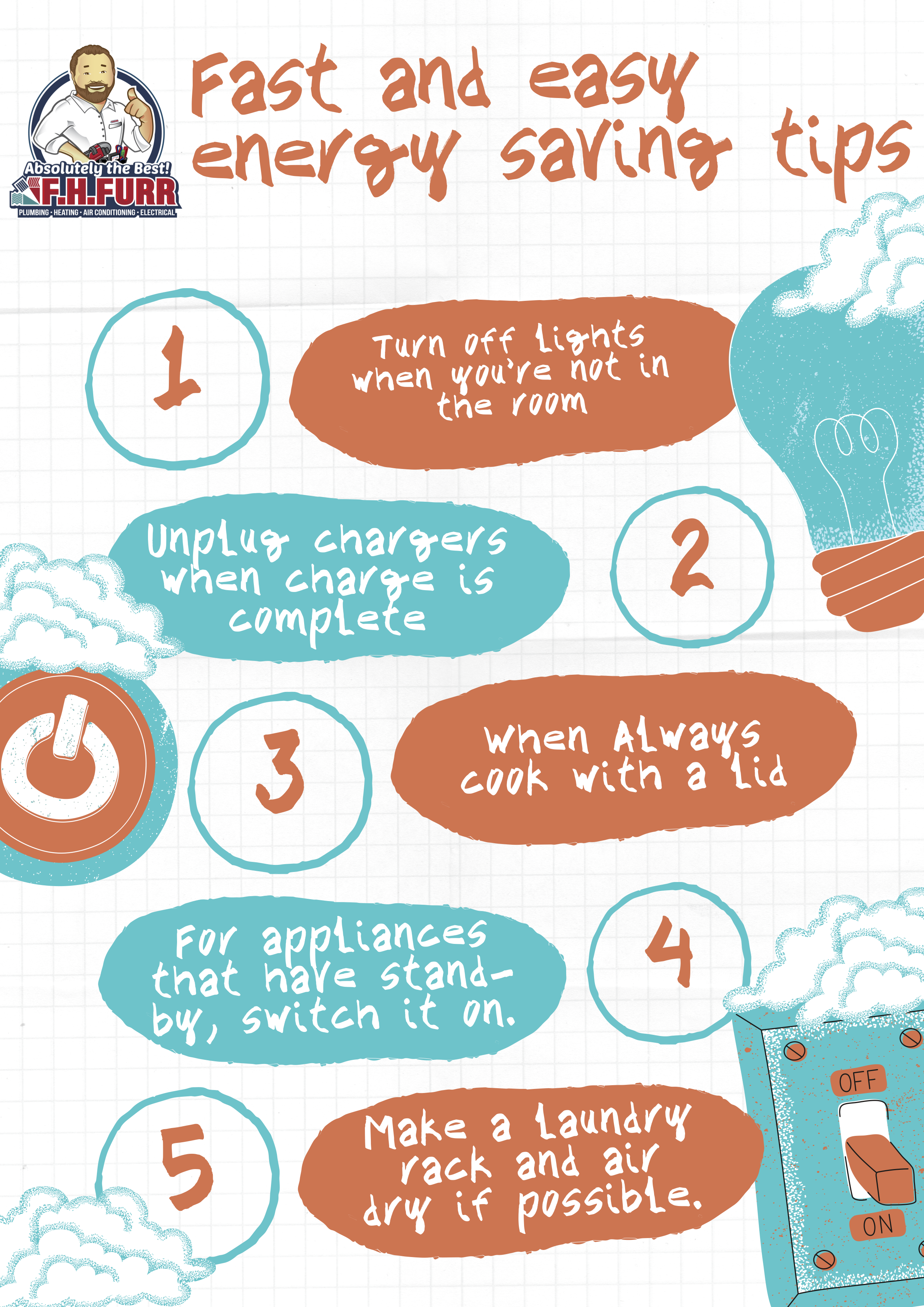Easy Energy Saving Tips