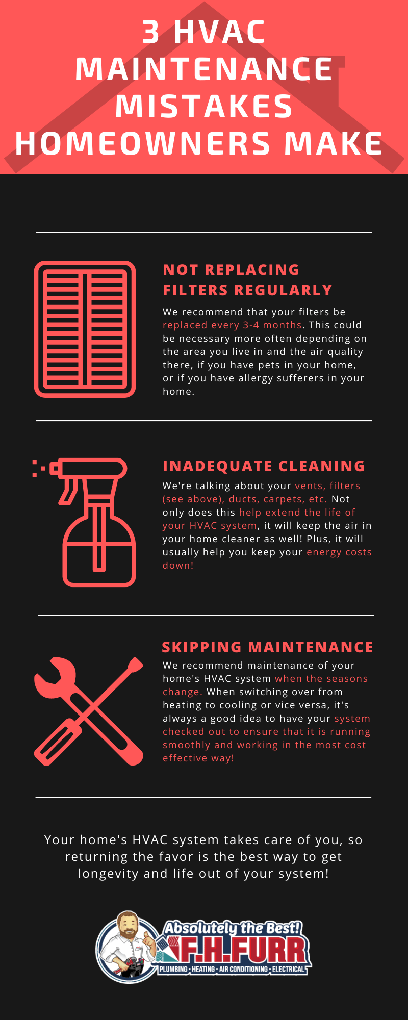 Infographic: 3 HVAC Maintenance Mistakes Homeowners Make