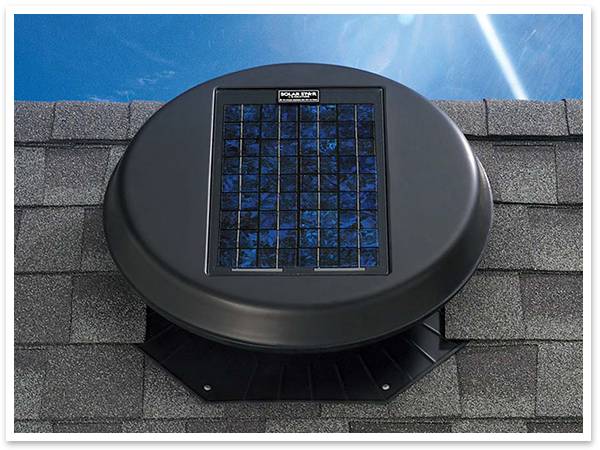 Air Out Your Attic, With A Solar Attic Fan!